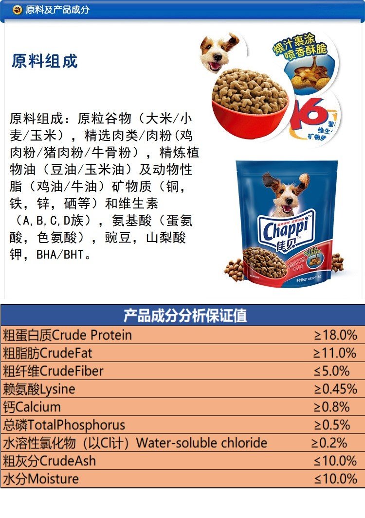 全价成犬犬粮牛肉味1kg袋AA (4)