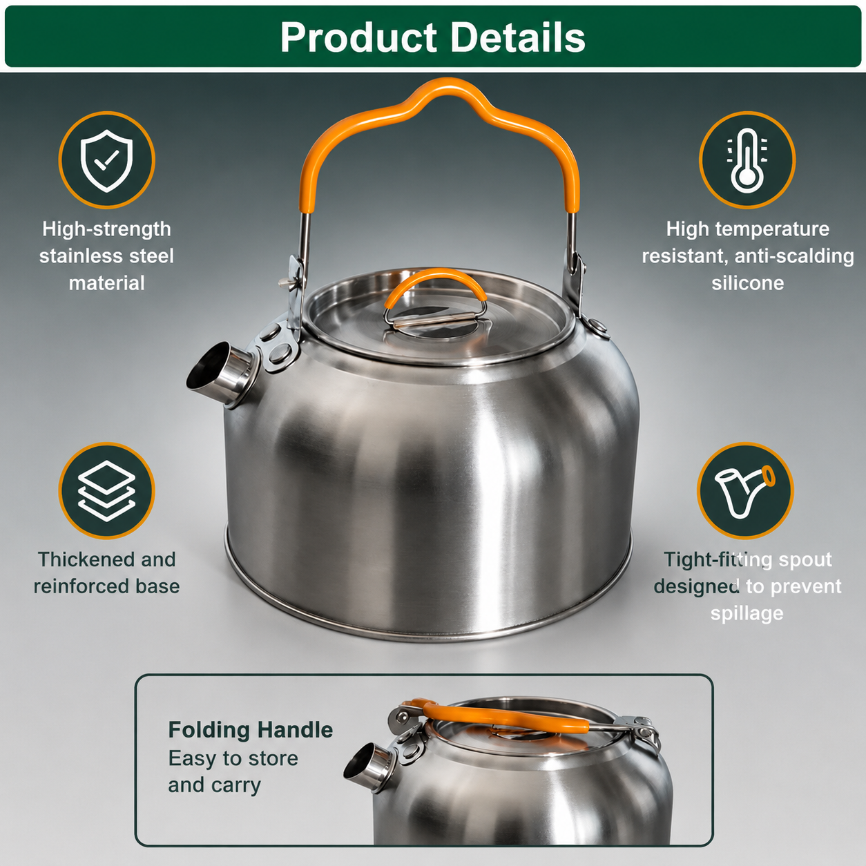 Outdoor kettle, (3)