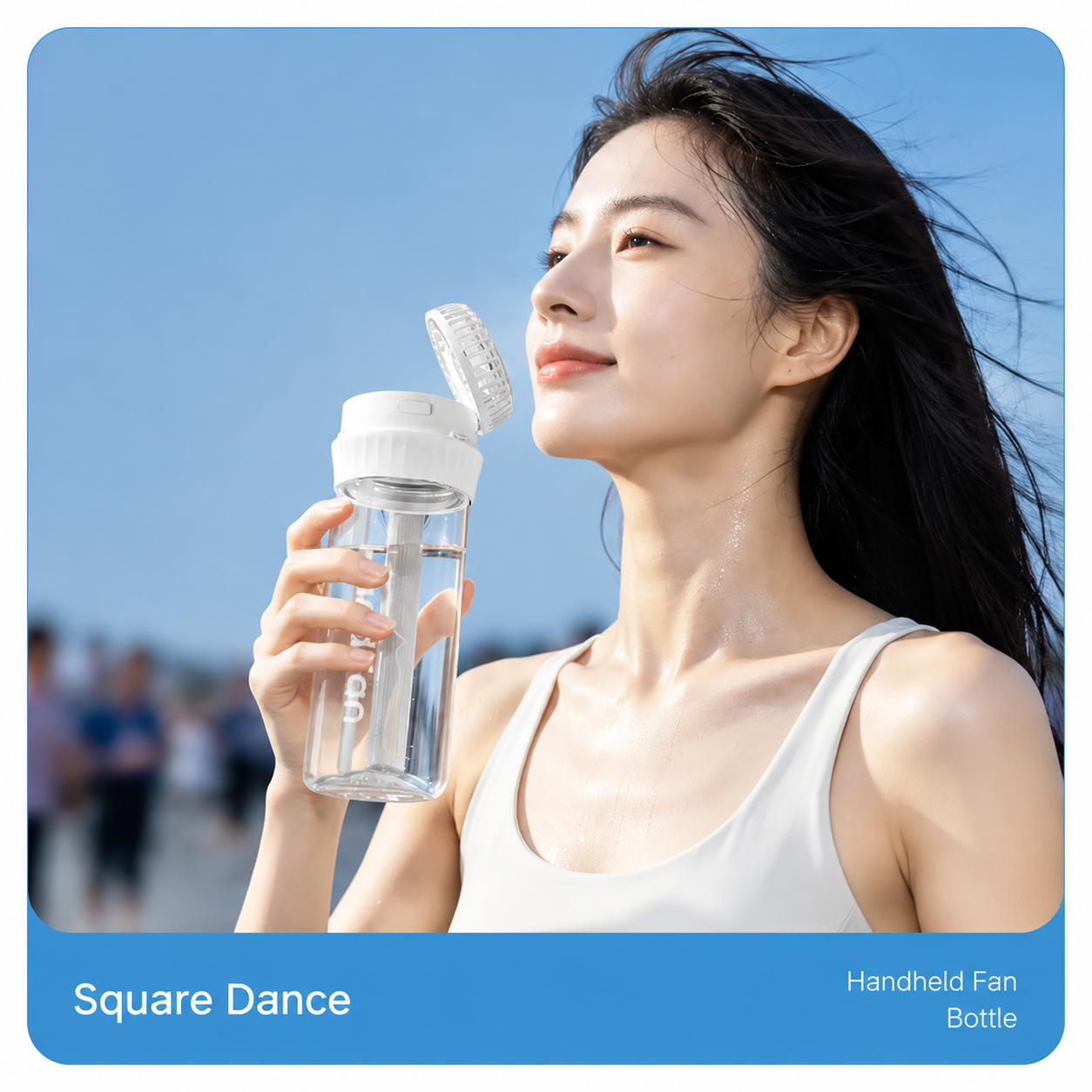 fan-shaped water (14)